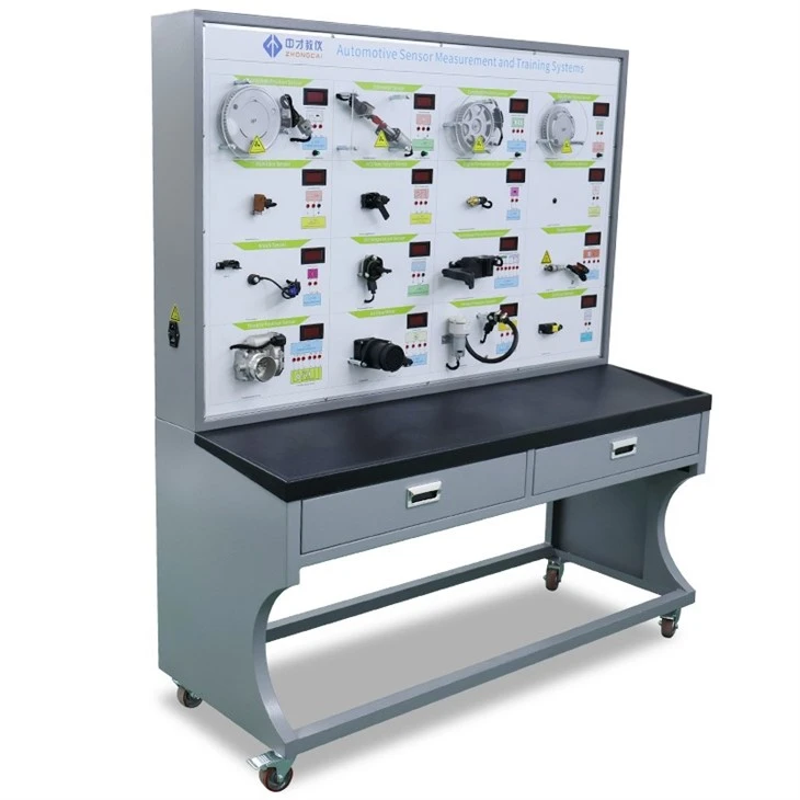 Automotive Sensor Actuator Teaching Board Training Equipment